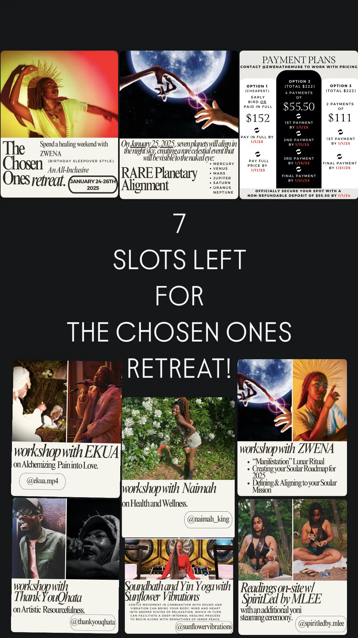 The Chosen Ones Retreat