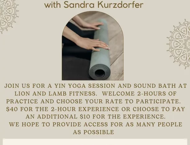 Yin, Restore & Sound Workshop